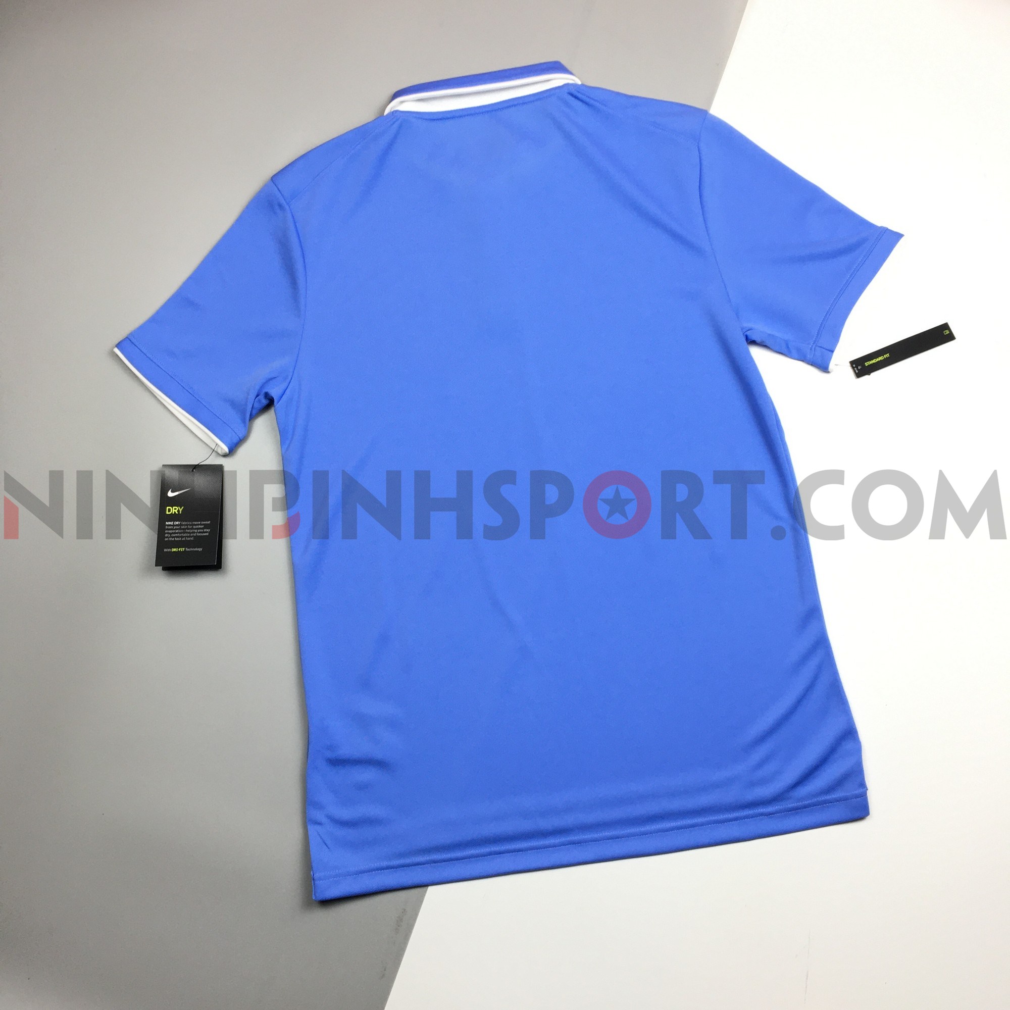 Áo thể thao nam Nike Dry Polo Team Light Blue 939138-478
