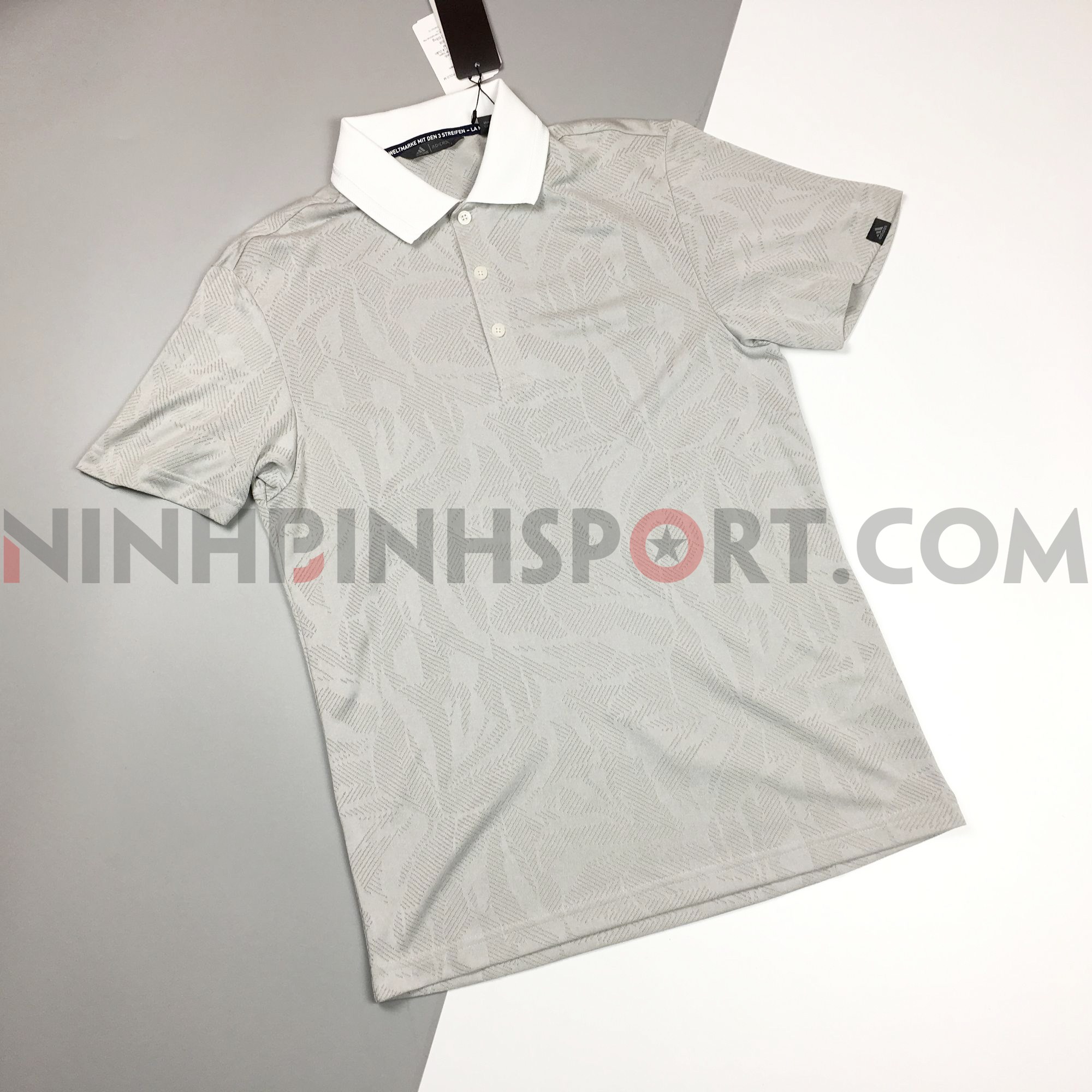 Áo thể thao nam Adidas Golf Jacquard Polo Shirt DW6308