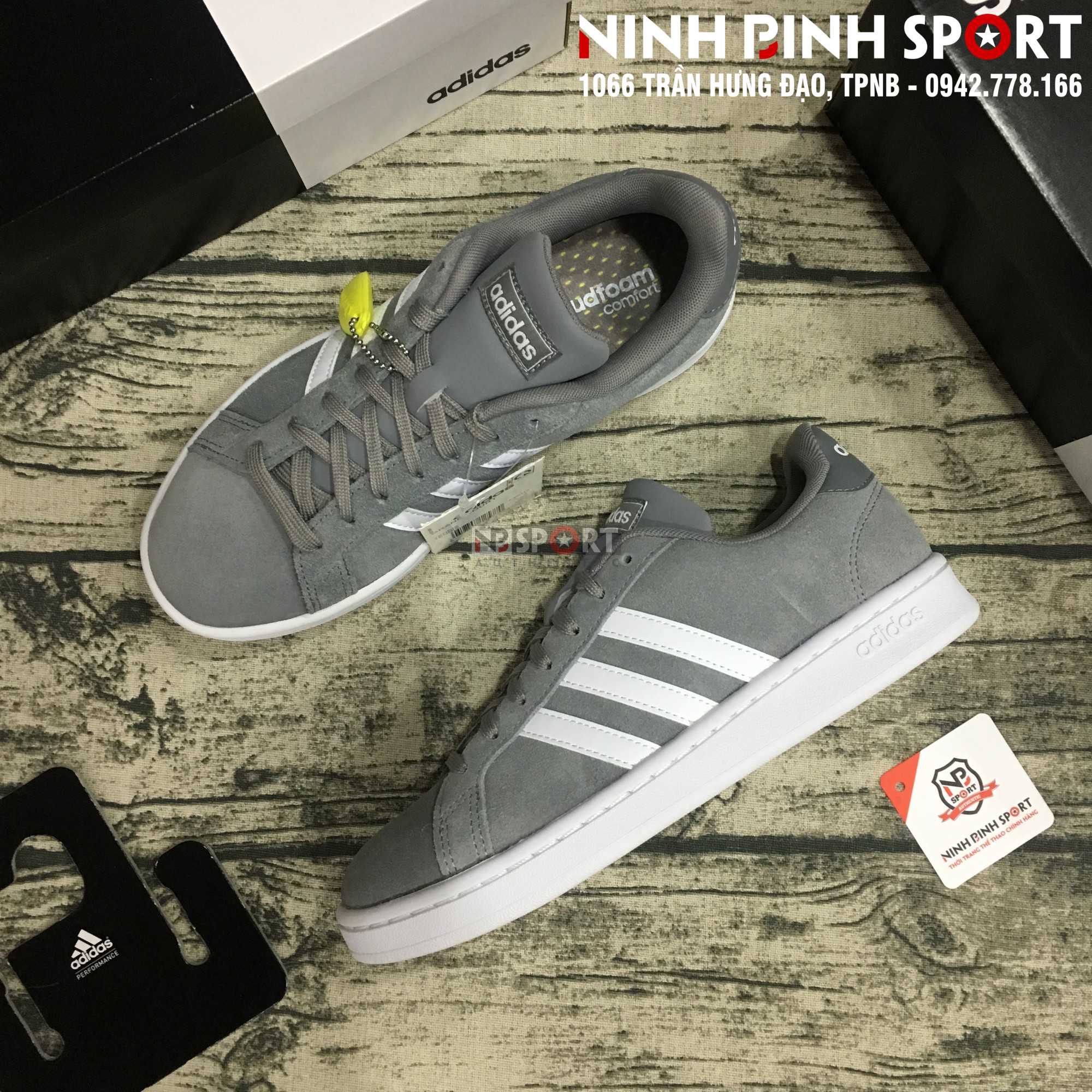 Giy th thao nam Adidas Grand Court F36412 Giy th thao nam Adidas Grand Court F36412