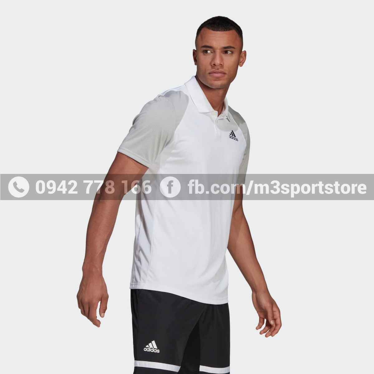 Áo thể thao nam Adidas Polo Tennis Club GL5436 - Main Image