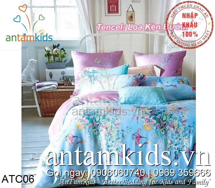 Chăn ga gối Tencel nhập khẩu cao cấp sang trọng cực mát mịn 2017