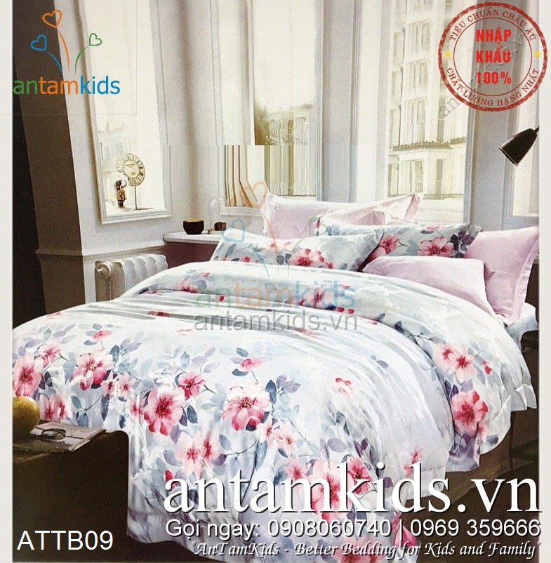 Chăn ga gối lụa Tơ tằm thượng hạng nhập khẩu cao cấp sang trọng 