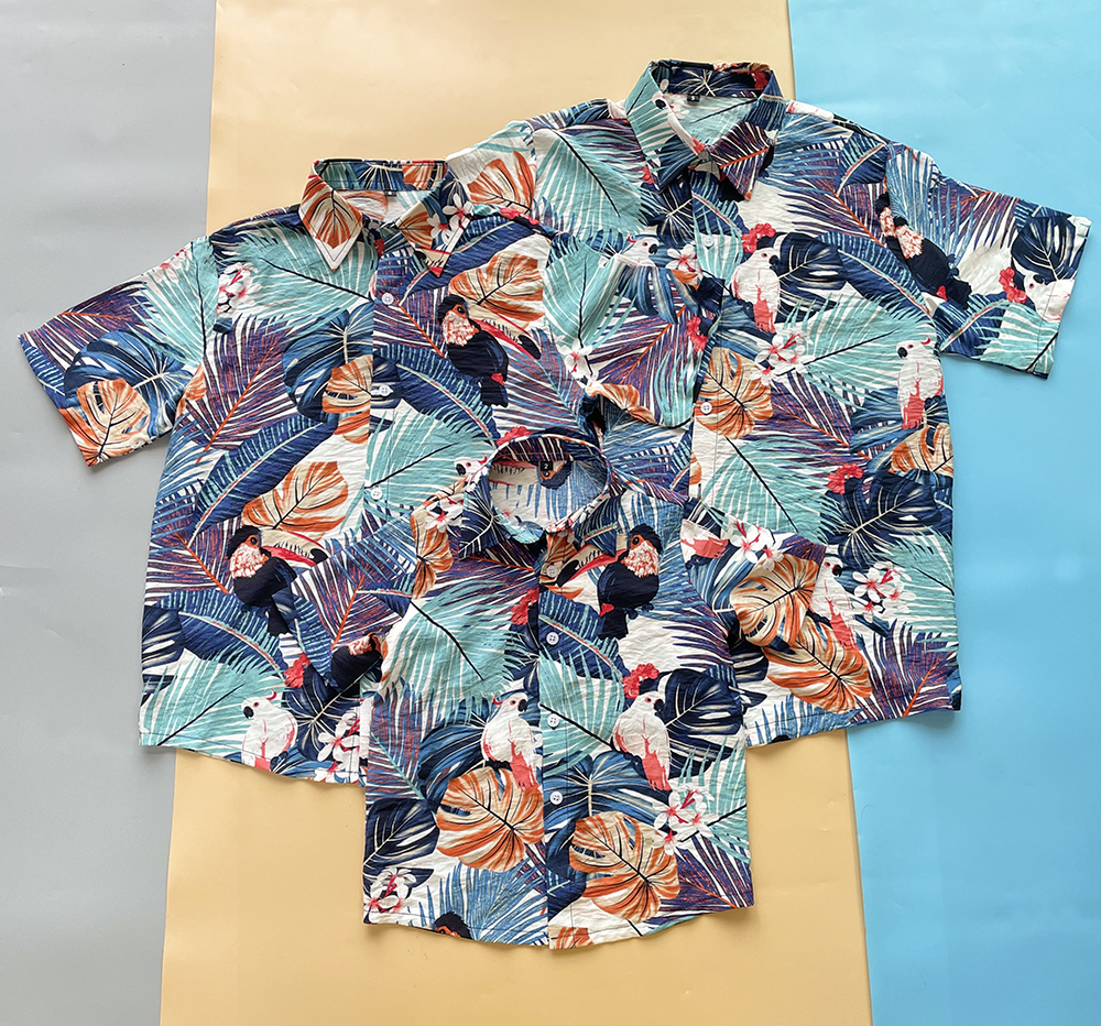HCMÁo Sơ Mi Hoạt Hình  Summer Đỏ Hồng Vàng  Áo Lớp Áo Nhóm Sơ Mi Nhóm  Lớp Sơ Mi Đi Biển  AA012  Lazadavn
