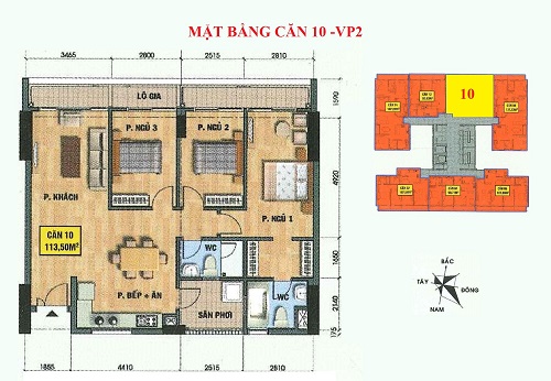 Chung cư Vp2 Vp4 bán đảo Linh Đàm - Bất động sản HUD