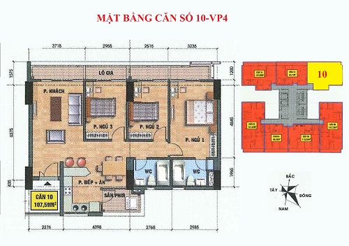 Chung cư Vp2 Vp4 bán đảo Linh Đàm 12