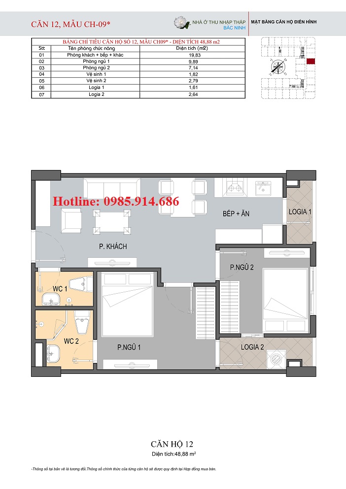 Nhà ở xã hội HUD Bắc Ninh