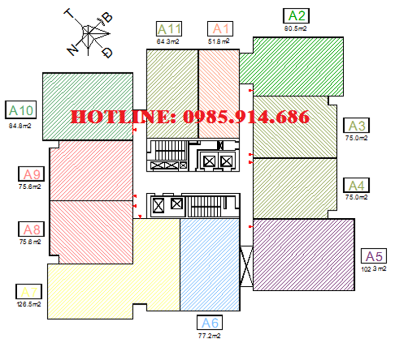 chung cư 110 cầu giấy