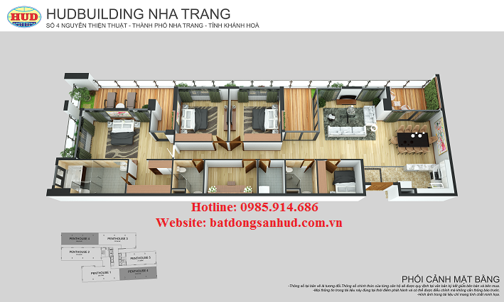 Căn hộ Penhouse số 4 nguyễn thiện thuật