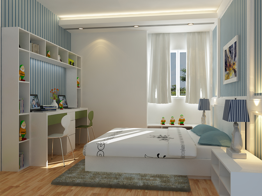 20 ý tưởng trang trí phòng ngủ nhỏ độc đáo tiết kiệm diện tích