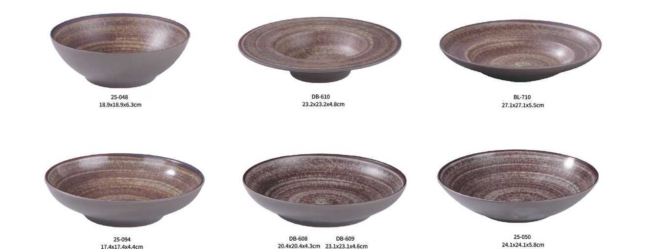 bát đĩa melamine nhà hàng