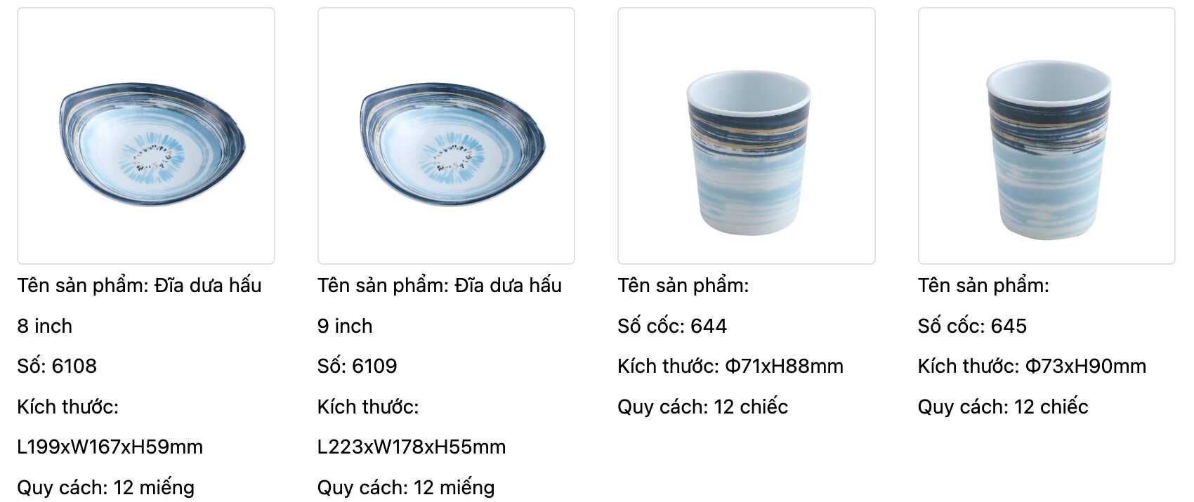 ly cốc melamine