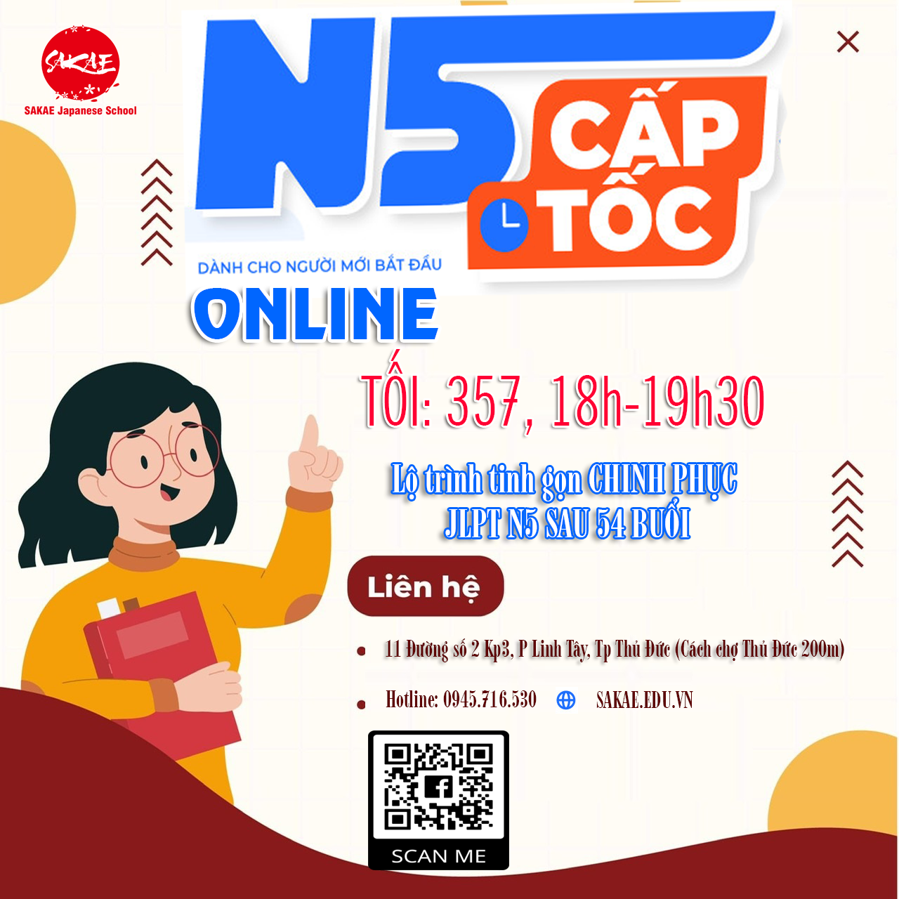 Học tiếng Nhật N5 online chất lượng dành cho người mới bắt đầu giá rẻ