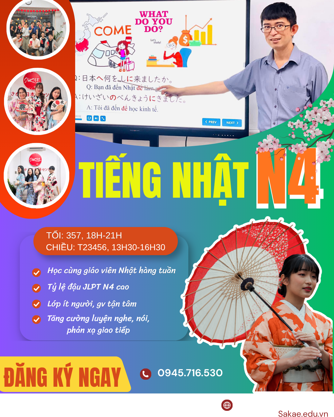 KHÓA TIẾNG NHẬT N4
