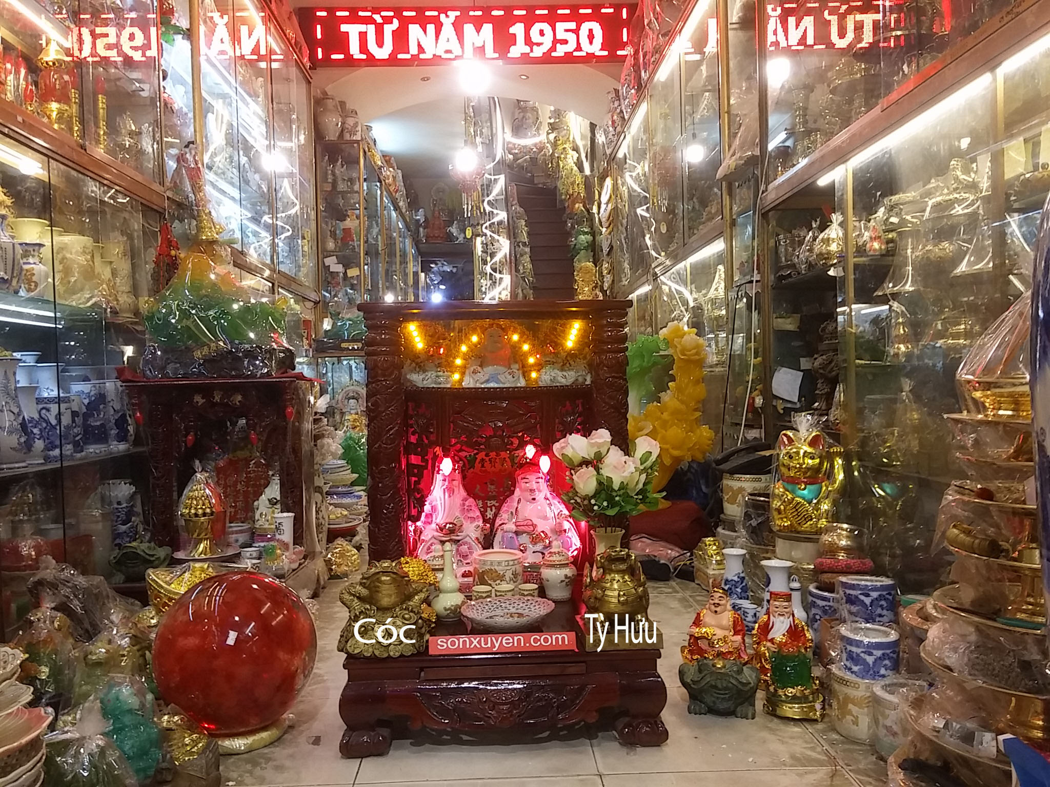 Top 10 địa chỉ bán bàn thờ Thần Tài ở Hà Nội rẻ và uy tín nhất