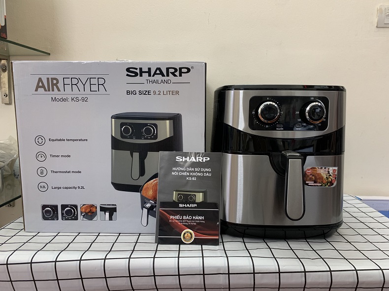 Nồi Chiên Không Dầu Sharp KS92 9.2 Lít 1 9 e0c2920b 8e82 4044 8a87 1e35d8c5067a