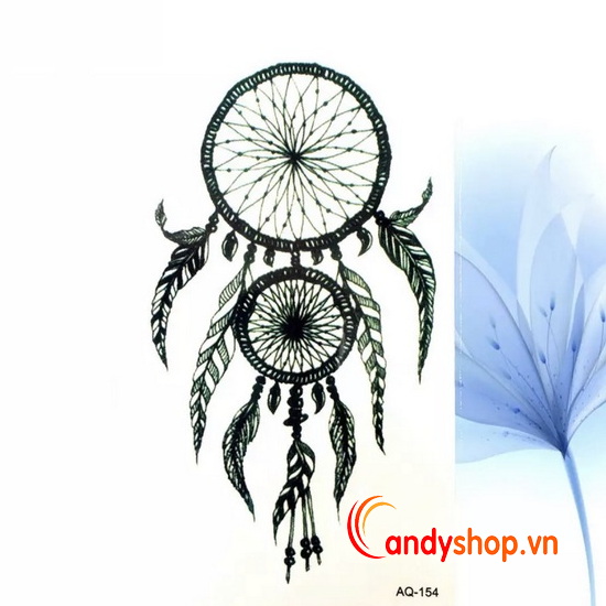 Hình xăm dán tattoo DreamCatcher