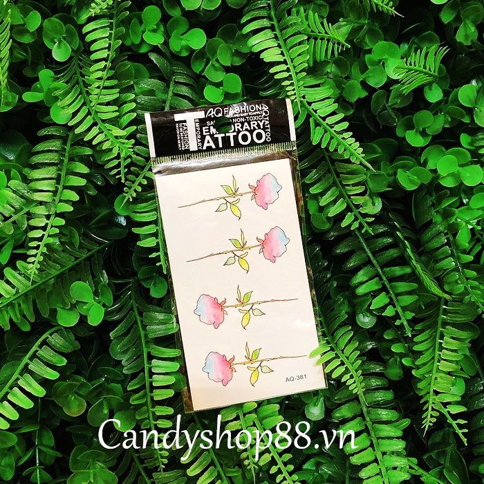 HÌNH XĂM TATTOO HOA Candyshop88