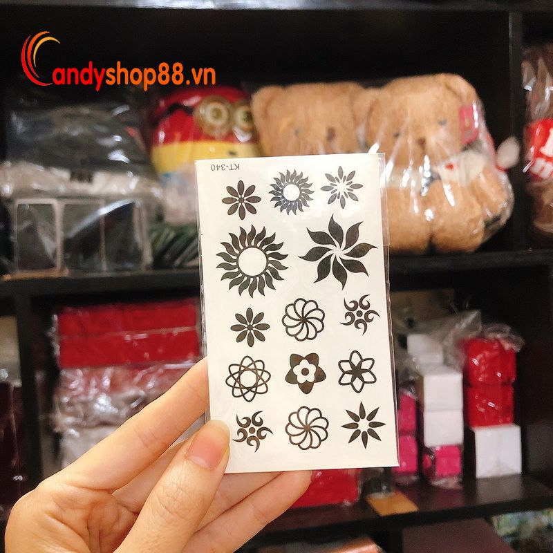 Hình Xăm Tattoo hoa Candyshop88