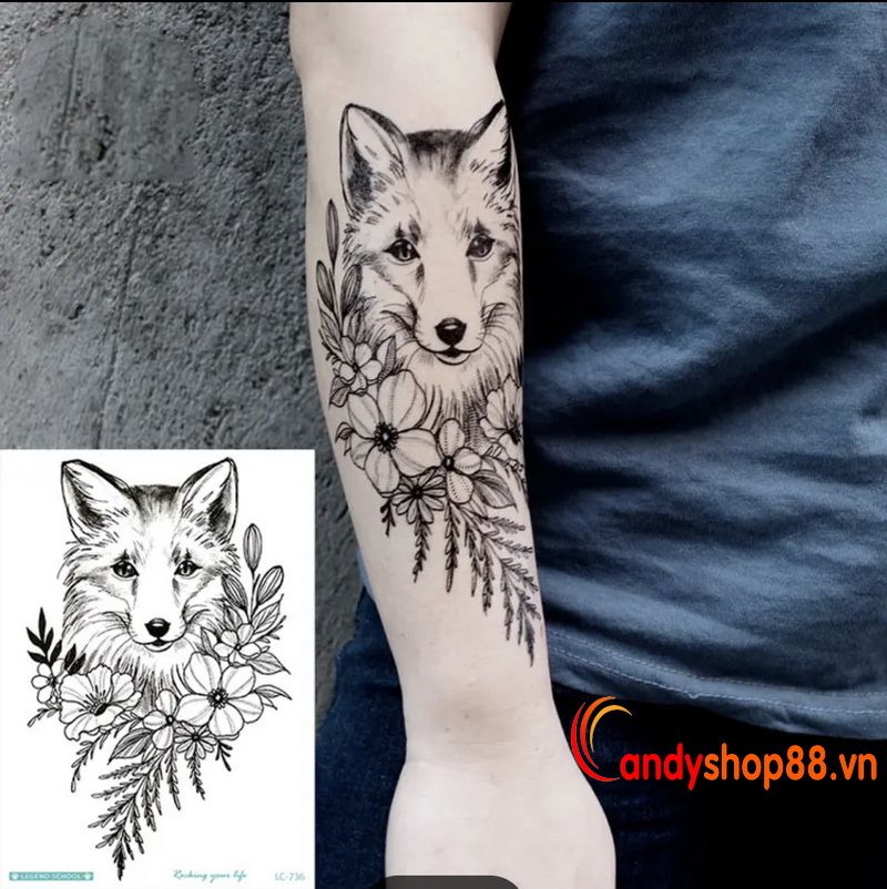 Hình xăm tattoo cá tính Candyshop88