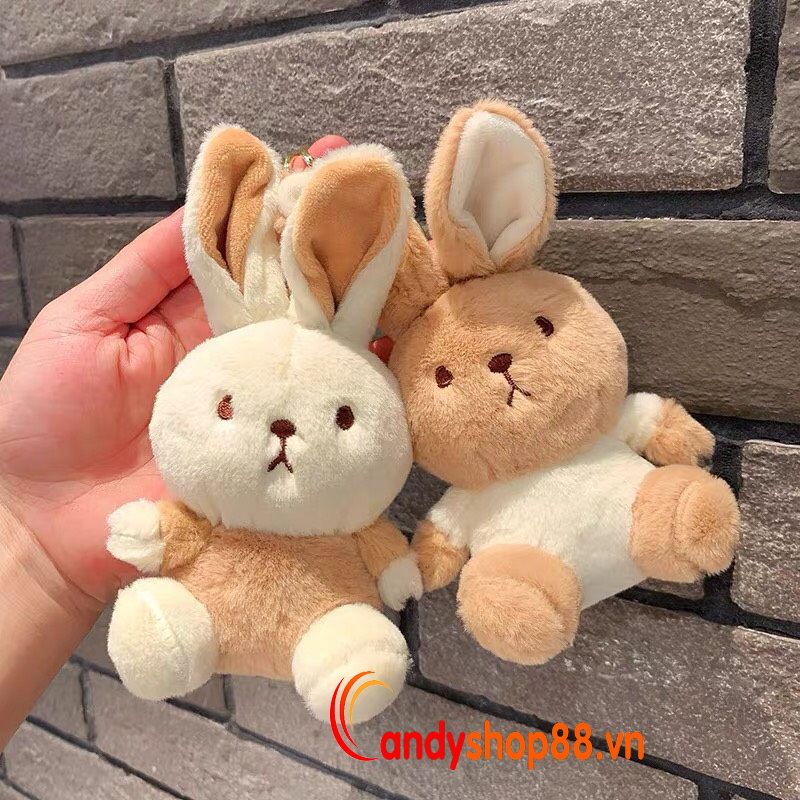 Móc khóa thú nhồi bông Thỏ con