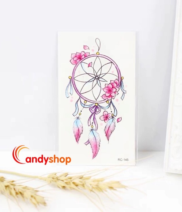 Hình xăm dán tattoo DreamCatcher đẹp HCM