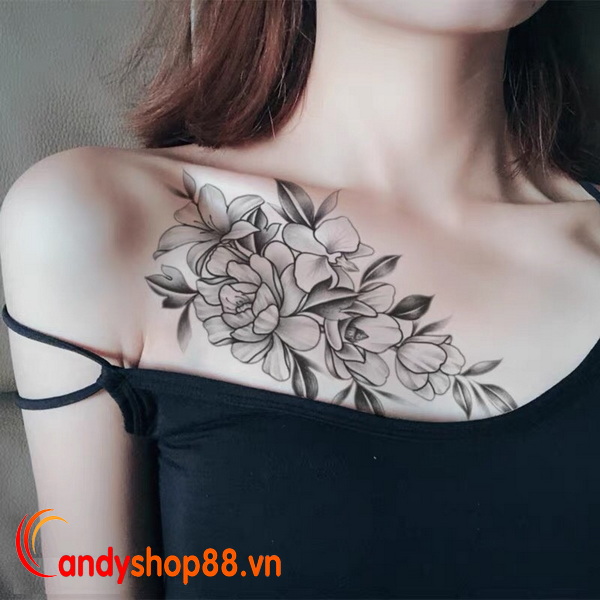 hình xăm tattoo hoa đẹp