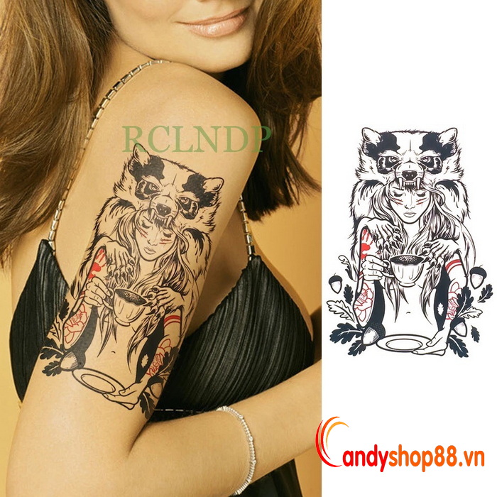 hình xăm dán tattoo