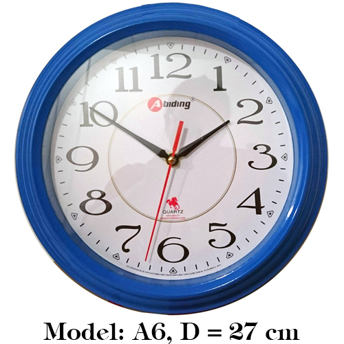 Đồng hồ treo tường in logo quảng cáo A6