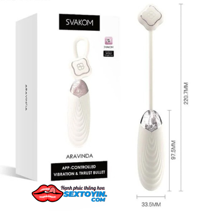 Trứng Rung Massage Svakom Aravinda - DC90AR