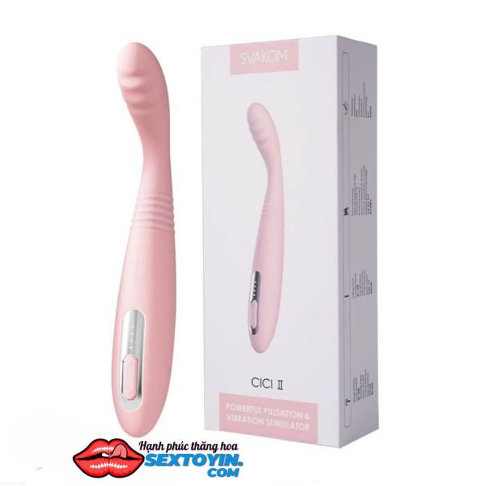Máy rung kích thích điểm G Svakom Cici II - DC90YP
