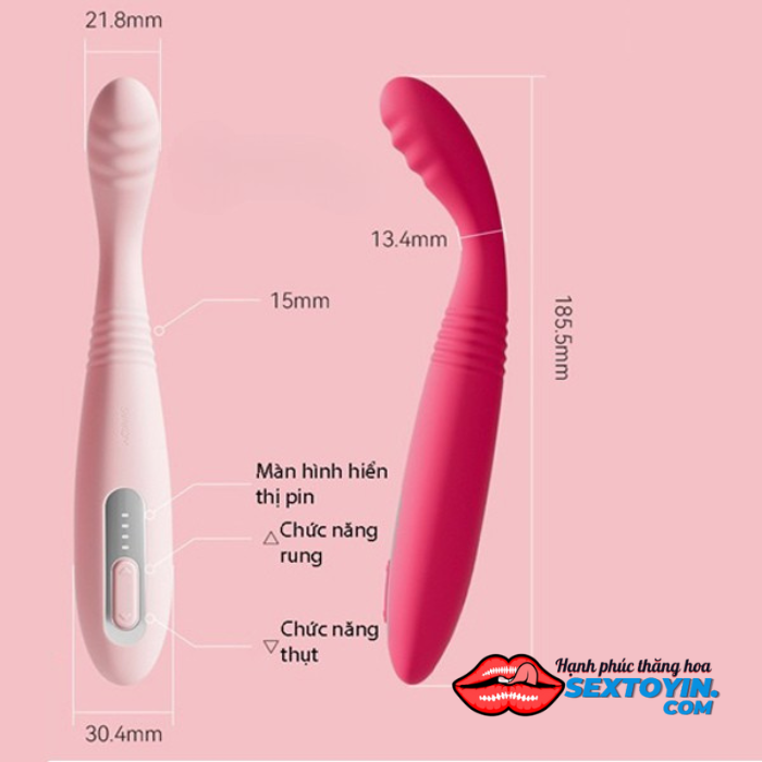 Máy rung kích thích điểm G Svakom Cici II - DC90YP
