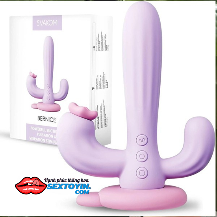 Máy rung massage cho nữ Svakom Bernice - DC90TB