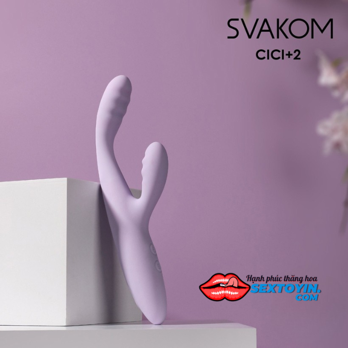 Máy rung kích thích điểm G Svakom Cici 2 Plus - DC90Y2P