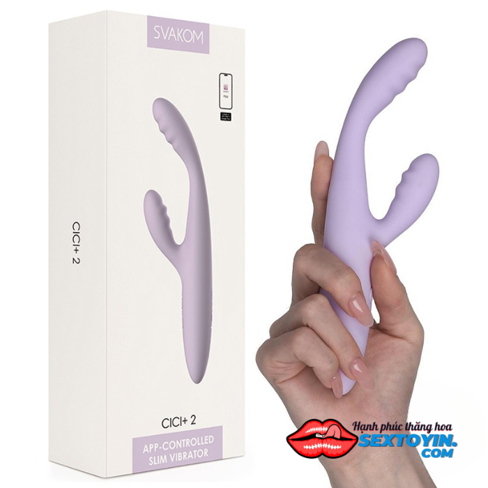 Máy rung kích thích điểm G Svakom Cici 2 Plus - DC90Y2P