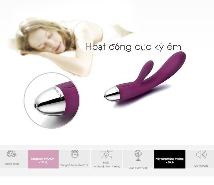 Máy rung massage điểm G Svakom Alice - DC89