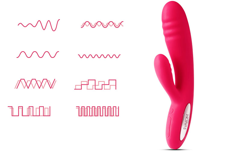 Máy Rung Massage Điểm G Svakom Adonis Điều Chỉnh Nhiệt Độ - DC89G