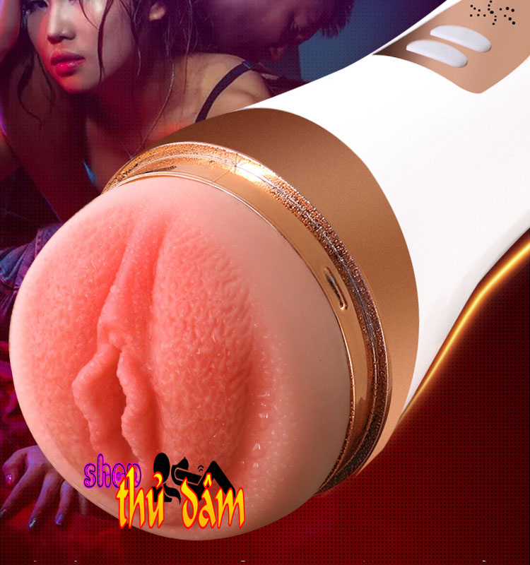 Âm đạo giả đèn pin thủ dâm có rung cao cấp Jiuai - AD017