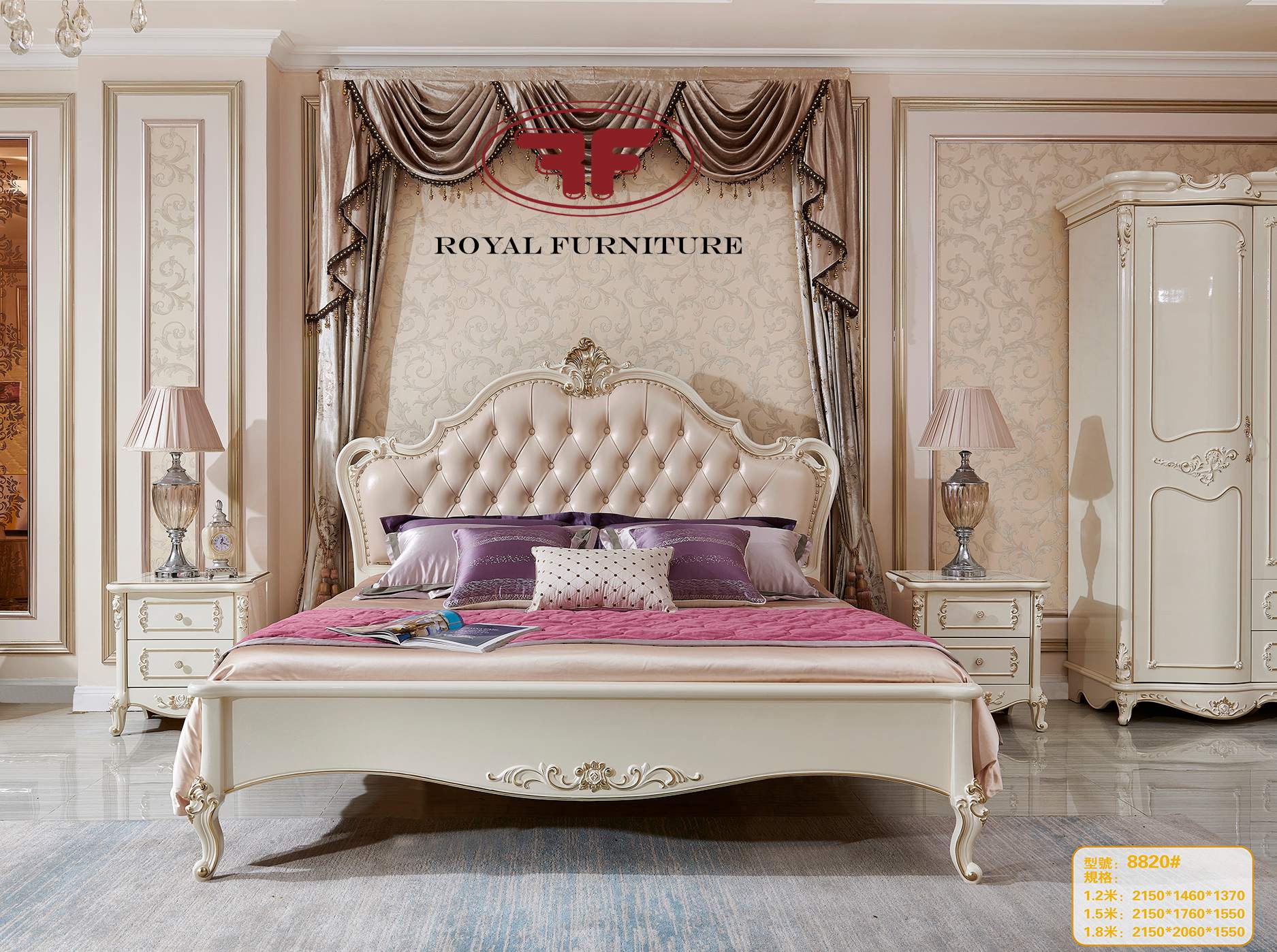 Với mẫu giường ngủ Tân cổ điển, bạn có thể đưa phòng ngủ của mình trở lại thế giới hoàng gia tráng lệ. Chất lượng và kiểu dáng đẹp mắt của nó sẽ khiến bạn trở nên hứng thú với việc trang trí nội thất và nghỉ ngơi thoải mái.
