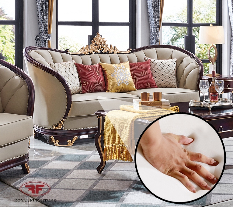 Bộ sofa cao cấp tân cổ điển phong cách Italia 2806LP