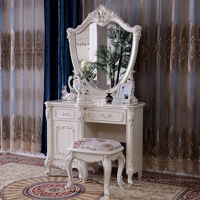 Bàn trang điểm cô dâu tân cổ điển 8802B