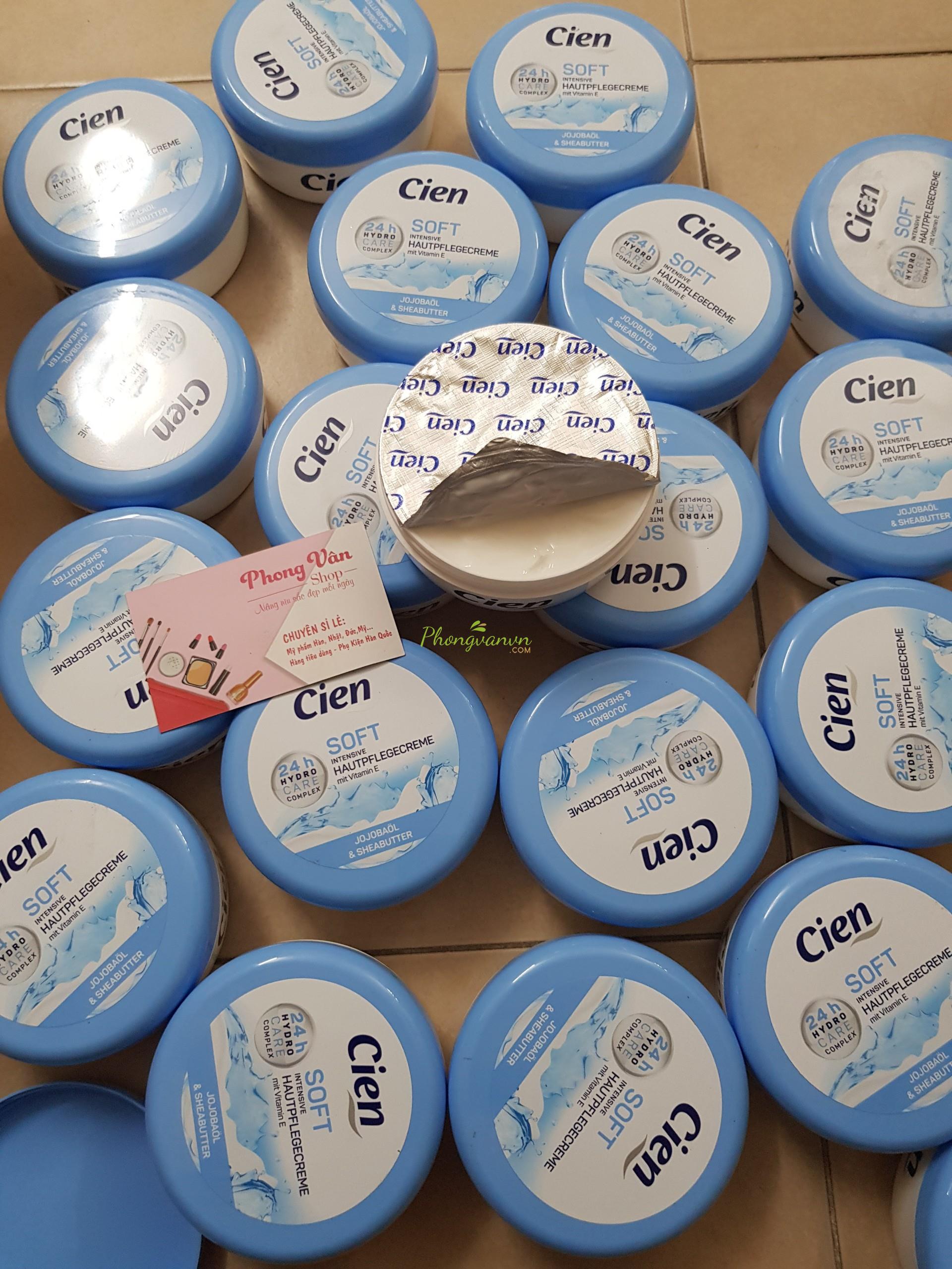 cien soft moisturising cream with vitamin e