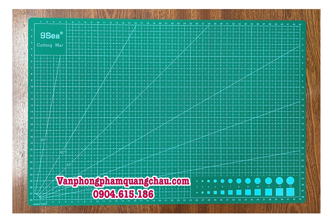 Bảng lót cắt Cutting Mat 9sea - Size A1 | A2 | A3 | A4 (Hàng chất lượng)_PKM66