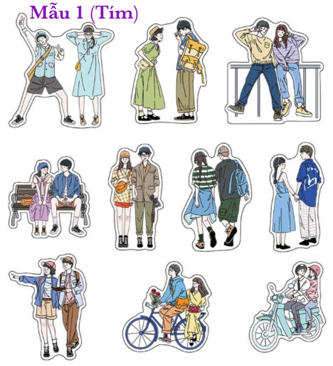 100+ cute sticker couple Dành cho những cặp đôi yêu nhau