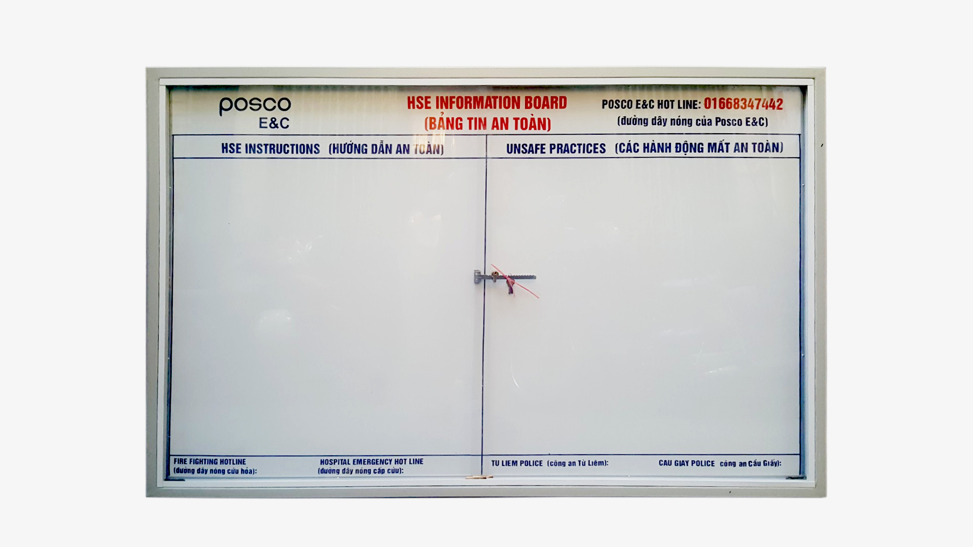 bảng tin treo tường