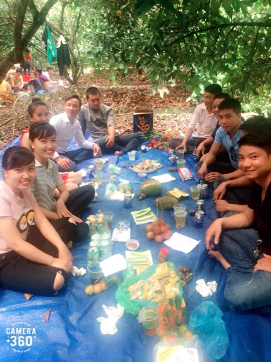 Team Minh Hoá Càn Quét vườn trái cây ở Củ Chi