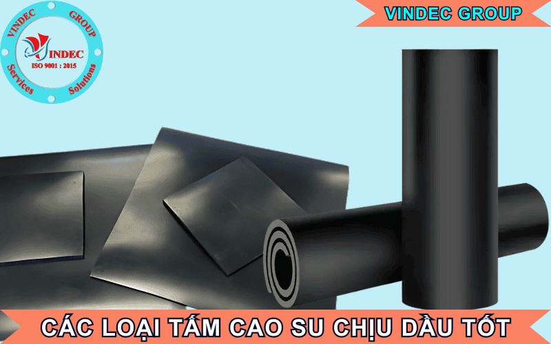 Các Loại Tấm Gioăng Cao Su Chịu Dầu Tốt