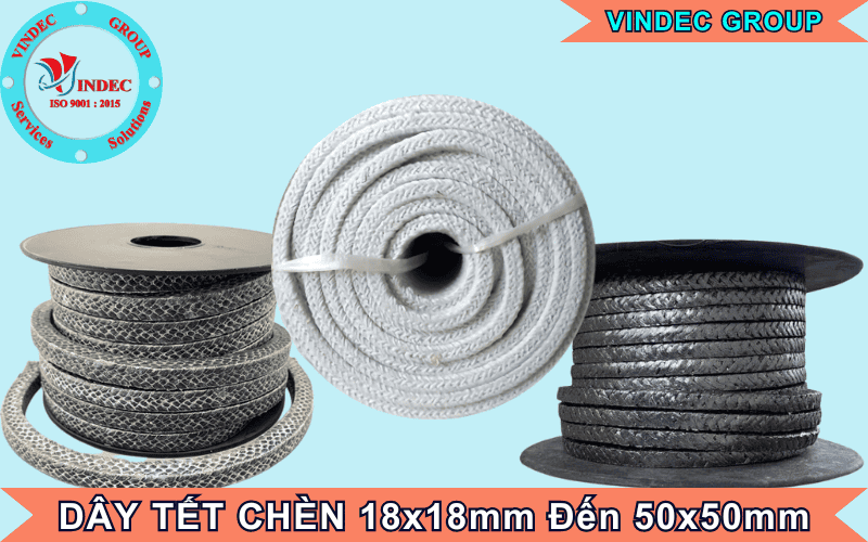 Dây Tết Chèn Vuông 18, 20, 22, 25, 30, 40, 50 mm