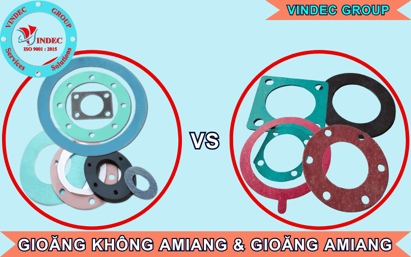 So Sánh Gioăng Không Amiang & Gioăng Amiang