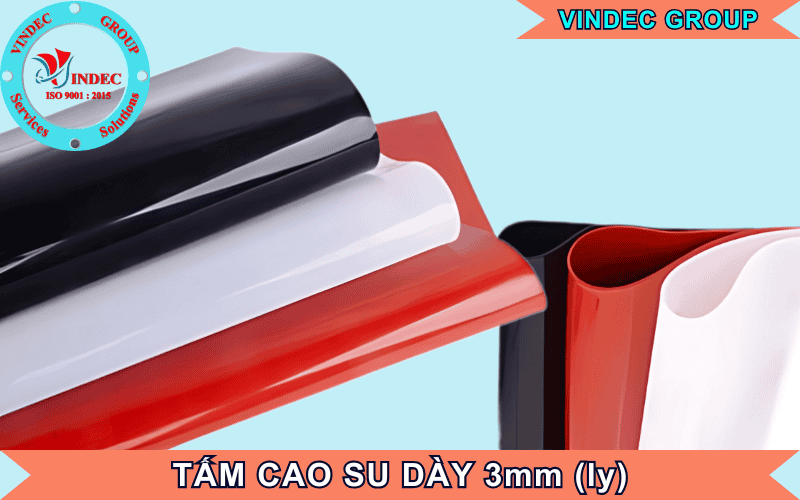 Tấm Cao Su Dày 3mm (ly) Và Giá Bán