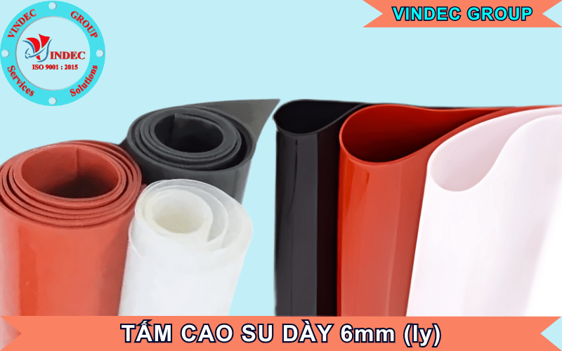 Tấm Cao Su Dày 6mm (ly) Và Giá Bán